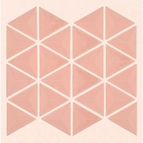 First Lady Pink Triangular - ceramic tile